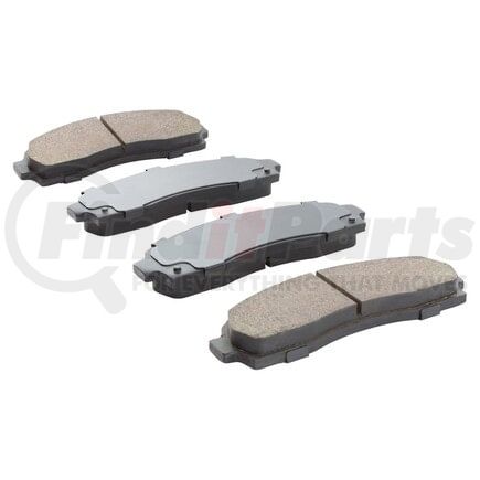 1000-0833C by MPA ELECTRICAL - Quality-Built Disc Brake Pad Set - Ceramic