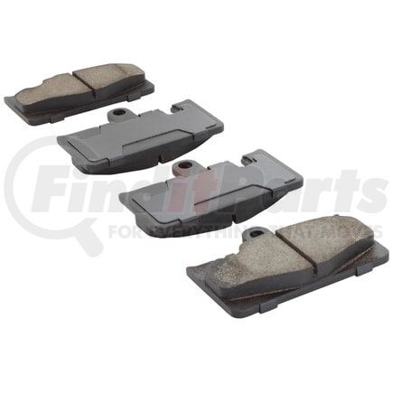 1000-0871M by MPA ELECTRICAL - QB Semi-Metallic Brake Pads