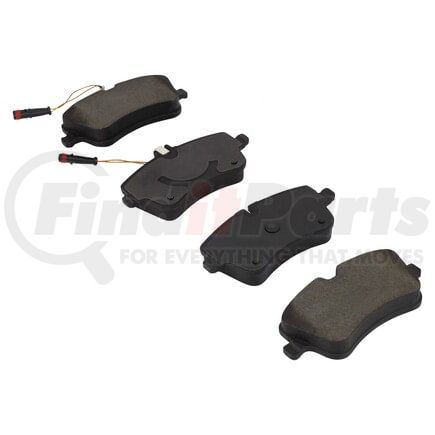 1000-0872M by MPA ELECTRICAL - QB Semi-Metallic Brake Pads