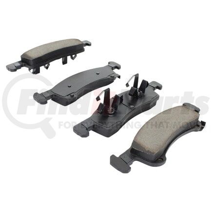 1000-0934M by MPA ELECTRICAL - Quality-Built Disc Brake Pad Set - Semi-Metallic