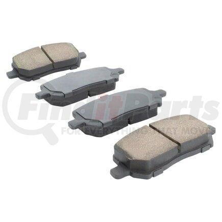 1000-0956C by MPA ELECTRICAL - QB Ceramic Brake Pads