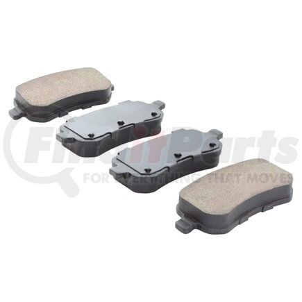 1000-1021C by MPA ELECTRICAL - Quality-Built Disc Brake Pad Set - Ceramic