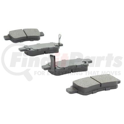 MPA Electrical 1000-1088M Disc Brake Pad Set QB Semi-Metallic Brake Pads