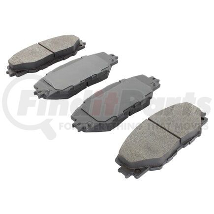 1000-1211M by MPA ELECTRICAL - QB Semi-Metallic Brake Pads