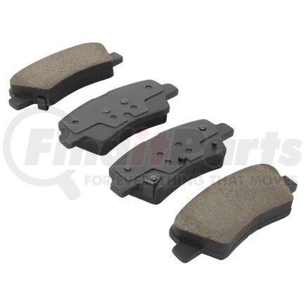 1000-1813C by MPA ELECTRICAL - Quality-Built Disc Brake Pad Set - Ceramic