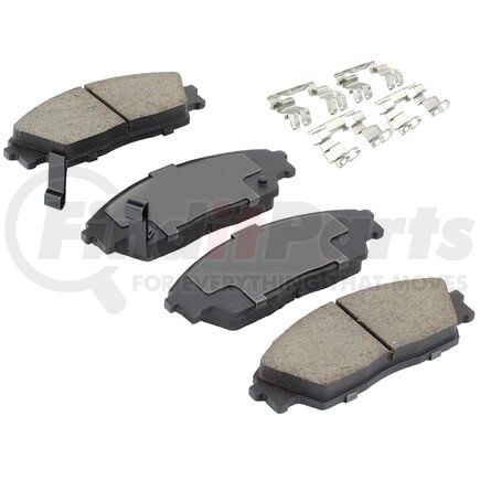 1001-0373C by MPA ELECTRICAL - Quality-Built Premium Ceramic Brake Pads w/ Hardware
