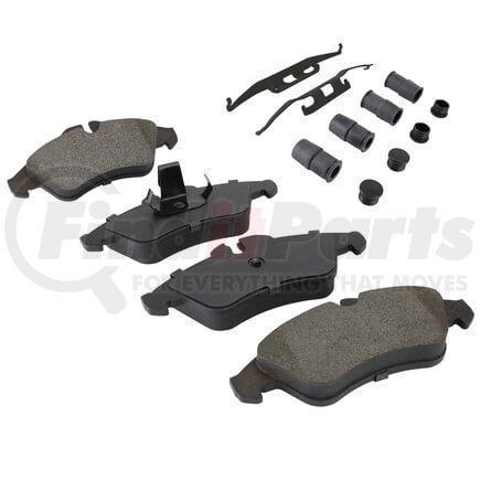 1002-0950M by MPA ELECTRICAL - Quality-Built Work Force Heavy Duty Brake Pads w/ Hardware
