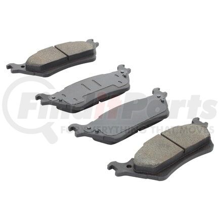 1002-1602M by MPA ELECTRICAL - Quality-Built Disc Brake Pad Set - Work Force, Heavy Duty, with Hardware
