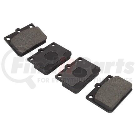 1003-0172M by MPA ELECTRICAL - Quality-Built Black Series Semi-Metallic Brake Pads