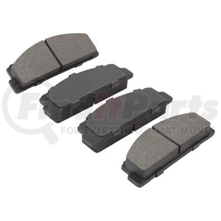 1000-0054AM by MPA ELECTRICAL - Quality-Built Disc Brake Pad Set - Semi-Metallic