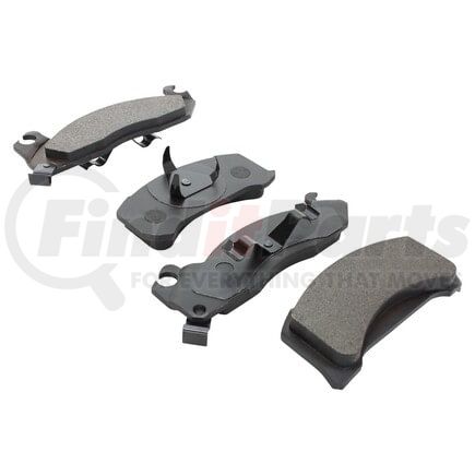 1000-0310M by MPA ELECTRICAL - QB Semi-Metallic Brake Pads
