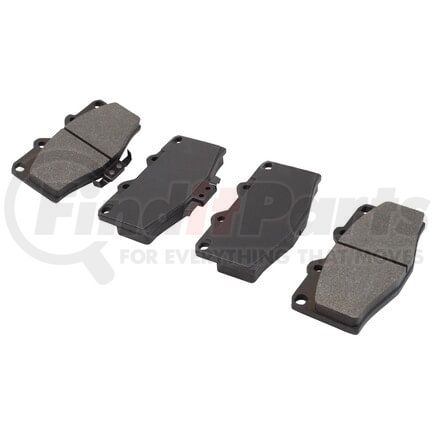 MPA Electrical 1000-0410M Disc Brake Pad Set QB Semi-Metallic Brake Pads