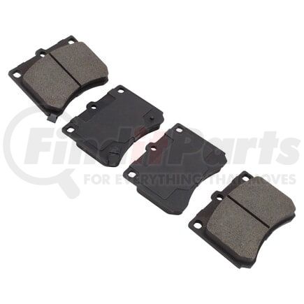 1000-0473M by MPA ELECTRICAL - Quality-Built Disc Brake Pad Set - Semi-Metallic