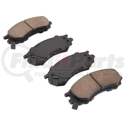 1000-0507C by MPA ELECTRICAL - Quality-Built Disc Brake Pad Set - Ceramic