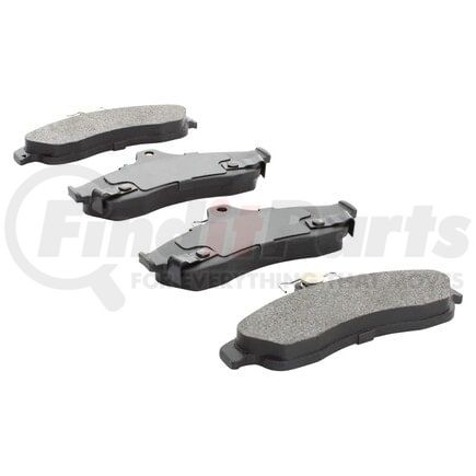 1000-0628M by MPA ELECTRICAL - QB Semi-Metallic Brake Pads