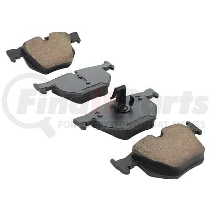 1000-0683AC by MPA ELECTRICAL - Quality-Built Disc Brake Pad Set - Ceramic