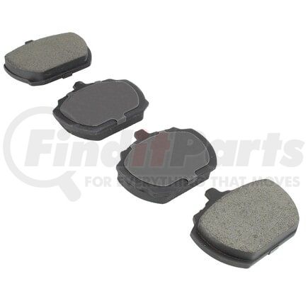 1000-0081M by MPA ELECTRICAL - QB Semi-Metallic Brake Pads