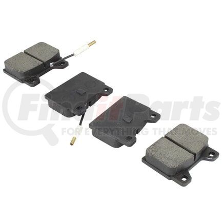 1000-0157M by MPA ELECTRICAL - QB Semi-Metallic Brake Pads