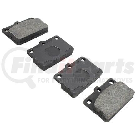 1000-0169M by MPA ELECTRICAL - QB Semi-Metallic Brake Pads