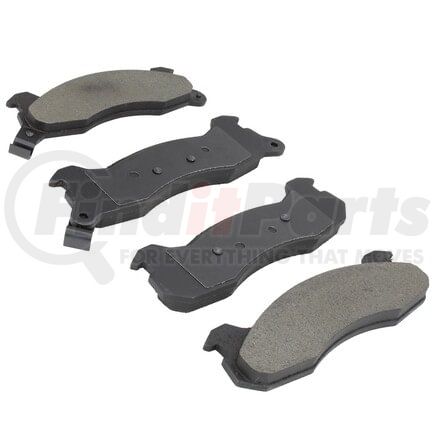 1000-0204M by MPA ELECTRICAL - QB Semi-Metallic Brake Pads