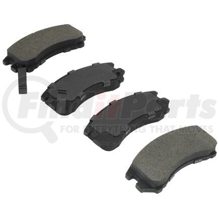 1000-0357M by MPA ELECTRICAL - QB Semi-Metallic Brake Pads