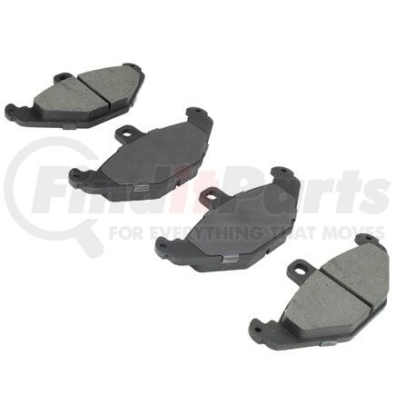 1000-0491M by MPA ELECTRICAL - QB Semi-Metallic Brake Pads