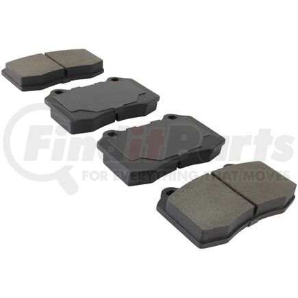 1000-0592M by MPA ELECTRICAL - QB Semi-Metallic Brake Pads