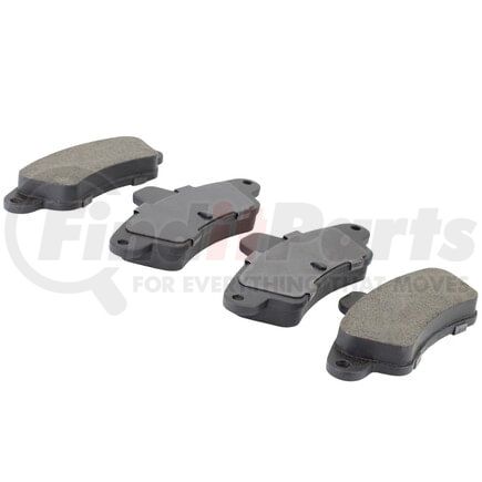 1000-0661M by MPA ELECTRICAL - QB Semi-Metallic Brake Pads