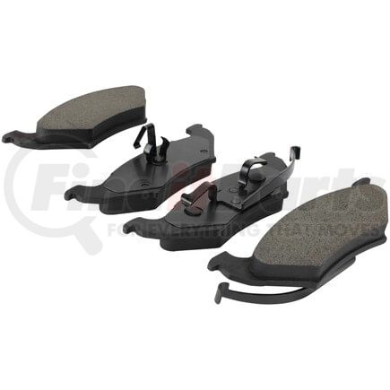 1000-0715M by MPA ELECTRICAL - QB Semi-Metallic Brake Pads