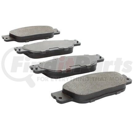 1000-0933M by MPA ELECTRICAL - QB Semi-Metallic Brake Pads