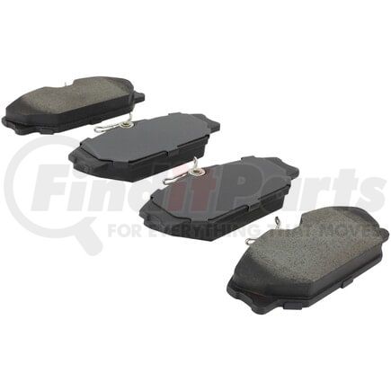 1000-1145M by MPA ELECTRICAL - QB Semi-Metallic Brake Pads