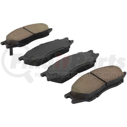 1000-1193M by MPA ELECTRICAL - QB Semi-Metallic Brake Pads