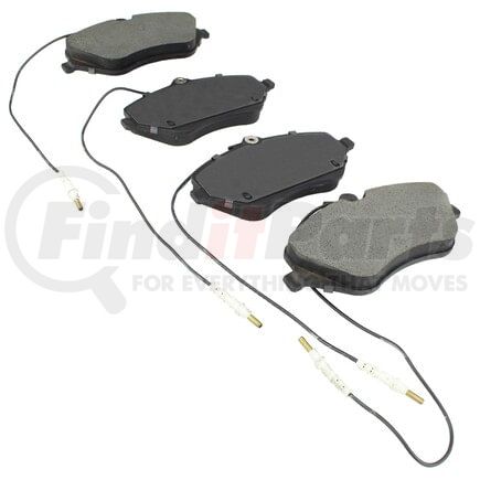 1000-1245M by MPA ELECTRICAL - QB Semi-Metallic Brake Pads