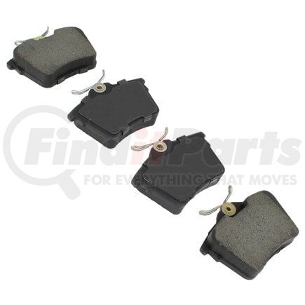 1000-1486M by MPA ELECTRICAL - QB Semi-Metallic Brake Pads