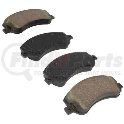 1000-1555C by MPA ELECTRICAL - QB Ceramic Brake Pads