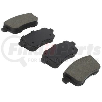 1000-1820M by MPA ELECTRICAL - QB Semi-Metallic Brake Pads