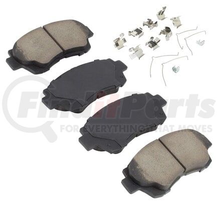1001-0476AC by MPA ELECTRICAL - Quality-Built Disc Brake Pad, Premium, Ceramic, with Hardware