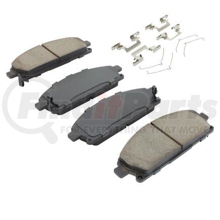 1001-0691AC by MPA ELECTRICAL - Quality-Built Disc Brake Pad, Premium, Ceramic, with Hardware