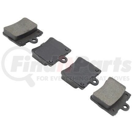 1001-0739M by MPA ELECTRICAL - Quality-Built Premium Semi-Metallic Brake Pads w/ Hardware