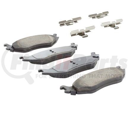 1001-0898C by MPA ELECTRICAL - Quality-Built Disc Brake Pad, Premium, Ceramic, with Hardware
