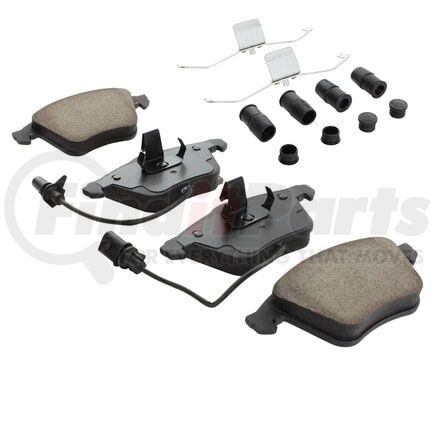 1001-0915AC by MPA ELECTRICAL - Quality-Built Disc Brake Pad, Premium, Ceramic, with Hardware