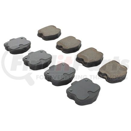 1003-1185AM by MPA ELECTRICAL - Quality-Built Disc Brake Pad, Black Series, Semi-Metallic