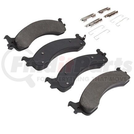 1002-0859M by MPA ELECTRICAL - Quality-Built Work Force Heavy Duty Brake Pads w/ Hardware