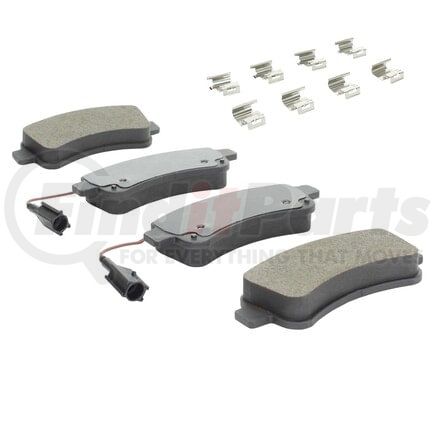 1002-1746AM by MPA ELECTRICAL - Quality-Built Disc Brake Pad Set - Work Force, Heavy Duty, with Hardware