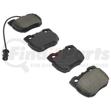 1003-0520M by MPA ELECTRICAL - Quality-Built Black Series Semi-Metallic Brake Pads w/ Hardware