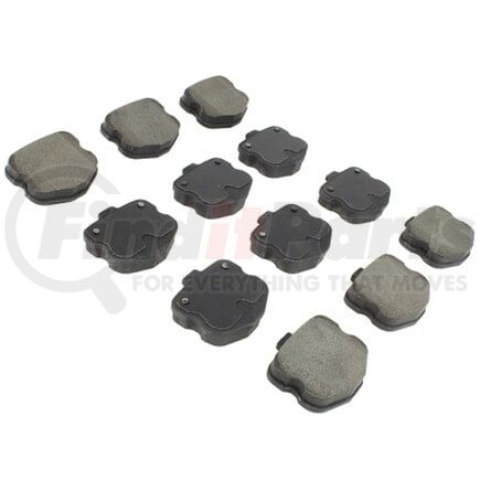 1001-1185M by MPA ELECTRICAL - Quality-Built Premium Semi-Metallic Brake Pads