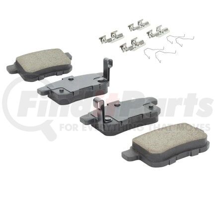 1001-1336C by MPA ELECTRICAL - Quality-Built Disc Brake Pad, Premium, Ceramic, with Hardware