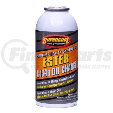 Supercool 16600 Ester Oil Charge - 3 Oz., Contains O-Ring Conditioner