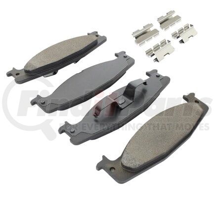 1002-0632M by MPA ELECTRICAL - Quality-Built Disc Brake Pad Set - Work Force, Heavy Duty, with Hardware