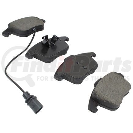 1003-1535M by MPA ELECTRICAL - Quality-Built Black Series Semi-Metallic Brake Pads